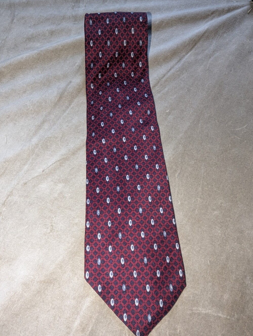 Vintage 80s Echo Silk Tie